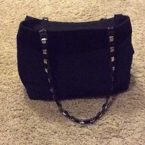 Vintage Salvatore fabric shoulder bag